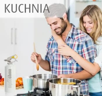 Gaśnica domowa biała